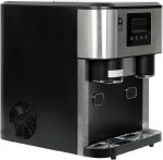 ⁦Naqi Premium 220W Ice Cube and Slush Maker, Black/Silver⁩ - الصورة ⁦3⁩