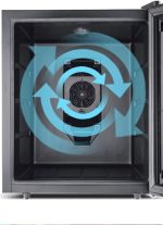 ⁦Avcbno Wine cooler Electronic Wine Cooler Thermostat Wine Cooler Household Refrigerator Small Mini Tea Cooler Cigar Cooler⁩ - الصورة ⁦4⁩