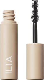 ILIA - Fullest Volumizing Mascara | Non-Toxic, Cruelty-Free, Clean Beauty (Travel Size Mini)