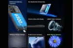 ⁦WYLXIN WP50 5G Smartphone, 12GB+256GB, 6.6" OLED, 48MP Camera, 6500mAh Battery, IP68/IP69K Waterproof, T-Mobile⁩ - الصورة ⁦2⁩