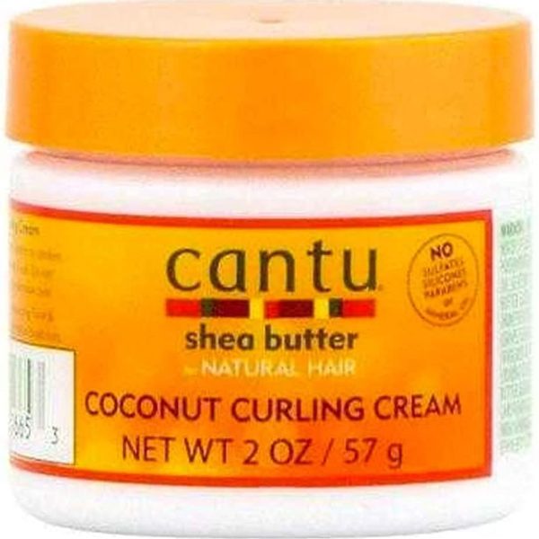 Cantu Natural Hair Coconut Curling Cream 2 Ounce (Pack of 1)