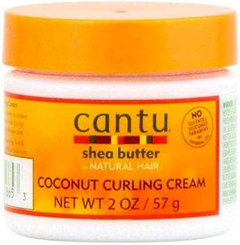 Cantu Natural Hair Coconut Curling Cream 2 Ounce (Pack of 1)