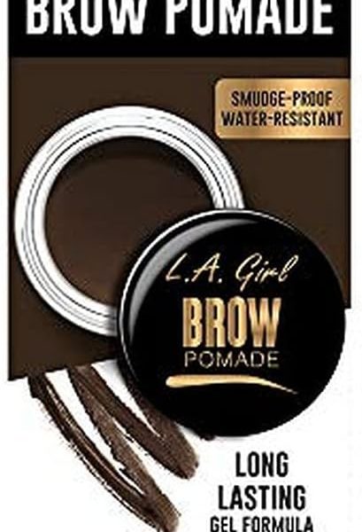 L.A. Girl Brow Pomade Long Lasting Gel Formula GBP364 Warm Brown, 3g