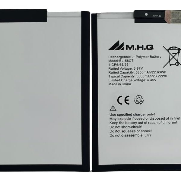 M.H.Q Battery Compatible With Bl58Ct Tecno Spark 7 (Kf6) Battery
