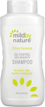 Mild By Natural Volumizing Shampoo (Vitamin E) For Hair Enhancing, Vitality & Softness & Anti Dandruff