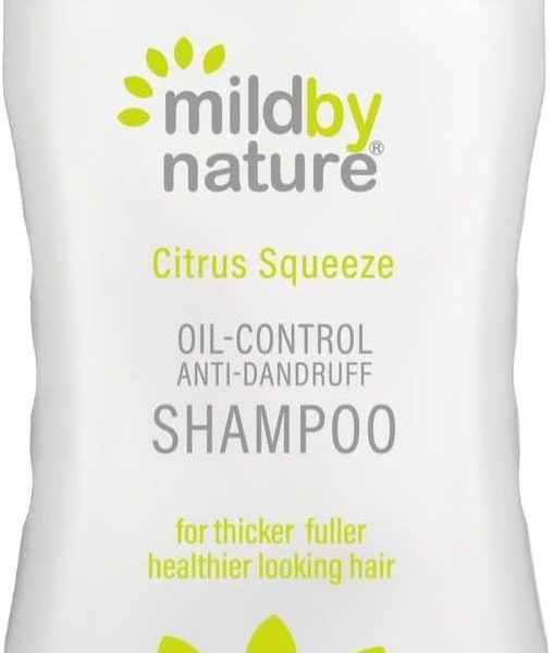 Mild By Natural Volumizing Shampoo (Vitamin E) For Hair Enhancing, Vitality & Softness & Anti Dandruff