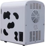 ⁦EIOZIEEY Beverage refrigerator 4L Mini Portable Milk Storage Auto Traveling Home Refrigerator Fridge Heated Low-power Consumption⁩ - الصورة ⁦2⁩