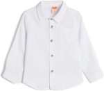 KOTON Boys 5SMB60044TW000 Basic Shirt