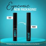 ⁦LAKMÉ Eyeconic Liquid Eyeliner, 4.5 ml, Black⁩ - الصورة ⁦2⁩
