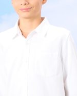 ⁦قميص اوكسفورد ابيض للاولاد من ريد تاغ⁩ - الصورة ⁦4⁩