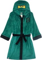 LEGO boys Lego Ninjago Little/Big Boys Costume Plush Robe Bathrobe
