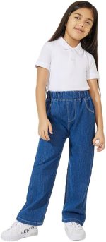 ⁦Styli Girls Basic Polo T-Shirt⁩ - الصورة ⁦2⁩