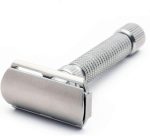 ⁦Rex Supply Company, Ambassador Adjustable 100% Stainless Steel Double Edge Safety Razor - Made in the USA⁩ - الصورة ⁦2⁩