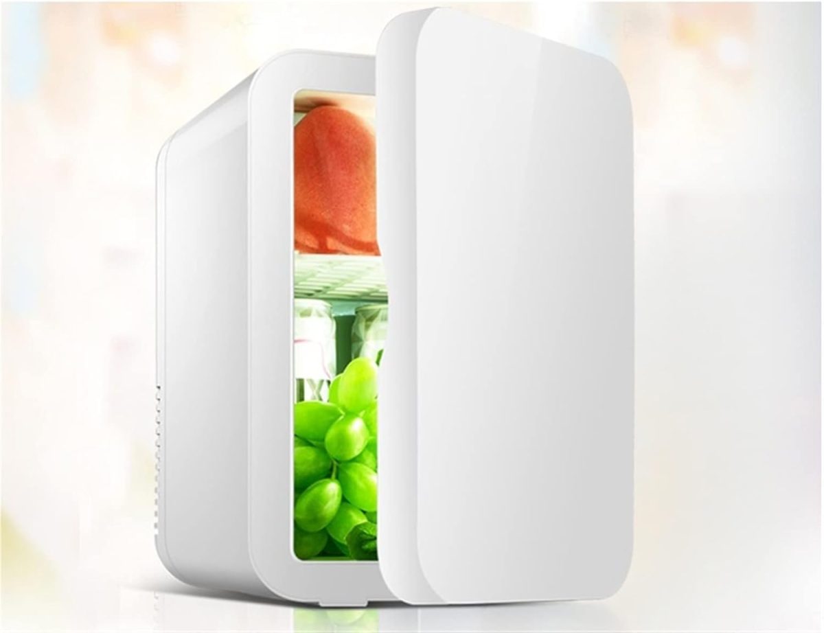 ⁦VVBNGVH Small refrigerator Mini Refrigerator, Refrigerator, Cosmetics, Facial Mask, Refrigerator, Student Dormitory, Refrigerator, Refrigeration⁩ - الصورة ⁦4⁩