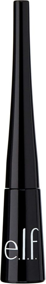 ⁦E.L.F. Expert Liquid Liner, Jet Black, 0.14 Fluid Ounce⁩ - الصورة ⁦2⁩