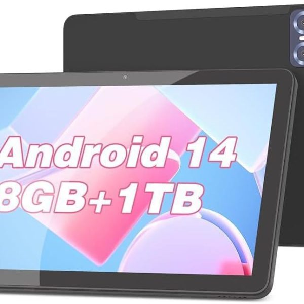 C idea CM8300 Plus 10.1 Inch Smart Android Tablet Dual SIM 8GB RAM 1TB 5G With Bluetooth Keyboard,Zoom/TikTok Supported (Black)