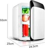 ⁦VVBNGVH Small refrigerator Mini Portable Car Fridge 10L Travel Refrigerator Cooler Travel Warmer for Auto Home Office Outdoor Picnic Travel Car Accessories(Black)⁩ - الصورة ⁦3⁩