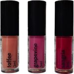 ⁦Ruby's Organics Lip Beauty Gift Kit- Lip Oil Glossy Minis Sunset, Moisturizing, Long Lasting, Non Sticky & Non Drying, Natural Lip Makeup, Paraben Free - Sangria, Grapevine and Toffee Shades⁩ - الصورة ⁦2⁩