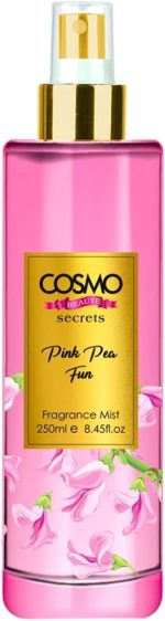 CD Cosmo Designs Beaute Secrets Pink Pea Fun Fragrance Mist