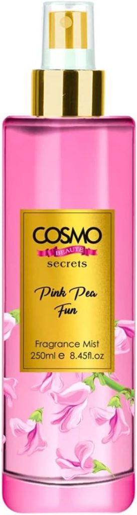 CD Cosmo Designs Beaute Secrets Pink Pea Fun Fragrance Mist