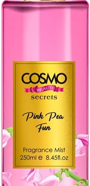 CD Cosmo Designs Beaute Secrets Pink Pea Fun Fragrance Mist