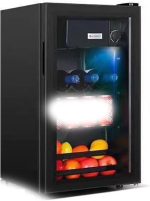 Avcbno Wine cooler Fresh Chilled Household Refrigerator Small Glass Wine Storage Cabinet Commercial Vertical Freezer Refrigerator