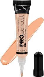 L.A. Girl Cosmetics HD Pro Concealer, Porcelain, 0.28 oz, (LAX-GC969)
