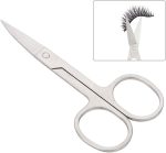 ⁦GTVGJH 1 Pcs Small Eyerbow Scissors Stainless Steel Facial Hair Grooming Beauty Tool Eyebrows Beard Eyelashes Scissors for Mustache Eyebrow Eyelash Beard Trimming⁩ - الصورة ⁦7⁩