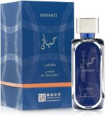 ⁦Lattafa Hayaati Al Maleki Eau de Parfum for Unisex 100 ml⁩ - الصورة ⁦2⁩