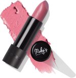 Ruby's Organics Semi-Matte Lipstick for Women, Hydrating and Highly Pigmented, Moisturizing & Non Drying, Lightweight & Long Lasting Formula, Lip Makeup, Paraben-Free, Nude Nuddy, 3.7g