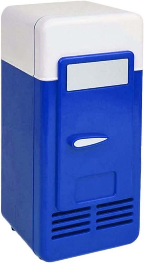 DDCVFREE Mini fridge Energy saving and environmental protection car portable mini beverage cooler