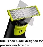 ⁦Philips OneBlade 360 Authentic Connected Face & Body Electric Shaver, Beard Trimmer and Body Groomer, 1x360 Blade, 1x Original Blade, 1x 5in1 Adjustable Comb, 1x Body Kit, 1x Travel Case, QP4631/65⁩ - الصورة ⁦3⁩