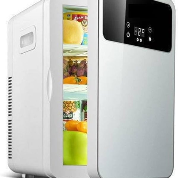 EIOZIEEY Beverage refrigerator Refrigerator Portable Mini Refrigerator, Heating And Cooling, Fresh-keeping Bo