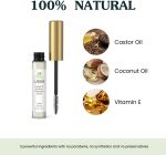 ⁦Isabella's Clearly LASH, Natural Eyelash and Eyebrow Growth Serum with Castor Oil, Vitamin E | Fuller Enhanced Lashes + Brows | Irritation Free, Paraben Free Serum Made in USA⁩ - الصورة ⁦4⁩