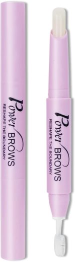 NALACAL Eyebrow Wax, Clear Waterproof Long Lasting Eyebrow Wax Pen for Feathered Fluffy Brow Shaping Styling Makeup Pencil