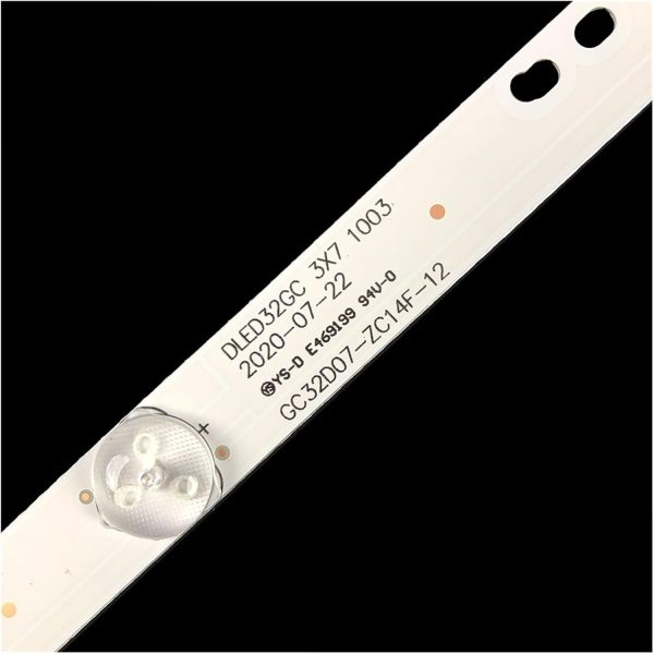 TILLOJJ 3Pcs 596mm Led TV Backlight Bar for Ro/w.a 32inch CRH-K323535T030746F-REV 32S230 32S560 LED32C370 LED32538 LED32538F LED32538M