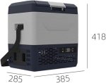 ⁦Avcbno Compact refrigerator Mini Portable Outdoor Outdoor Household Refrigerator⁩ - الصورة ⁦3⁩
