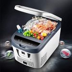 ⁦DDCVFREE Mini fridge 38L Car Fridge Compressor DC 12V 24V Car Refrigerator Freezer Cooler for Car Home Picnic Refrigeration Freezer -19~10 Degrees⁩ - الصورة ⁦3⁩