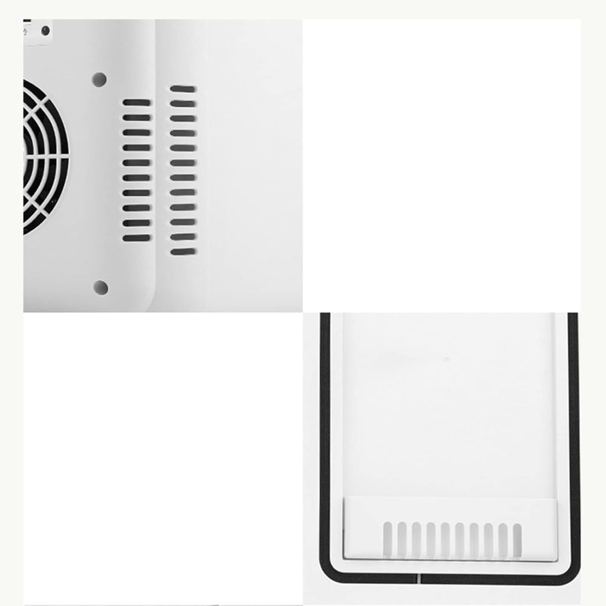 ⁦VVBNGVH Small refrigerator 8L Auto Mini Refrigerator Mini Fridges Freezer Cooler Heater Keep Warm Fresh for Car Home(C)⁩ - الصورة ⁦4⁩