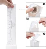 ⁦50 PCS Eyebrow Ruler Stencils for Microblading, Disposable Brow Ruler Sticker, Microblading Adhesive Eyebrow Measurement Stencil for Tattooing - brow Makeup Tools⁩ - الصورة ⁦9⁩