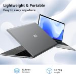 ⁦CFVOCUY Laptop Computer, 15.6'' FHD IPS Student Laptops, Celeron N5095 4-Core Processor, 12GB RAM + 512GB SSD up to Expandable 1TB, 2.4G+5G WiFi, 2 Years Warranty, Long Battery Life⁩ - الصورة ⁦7⁩