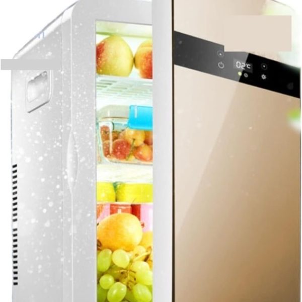 DDCVFREE Mini fridge Three-layer Capacity Refrigerator Mini Small Refrigerator Refrigeration Home Dormitory Home Multi-use