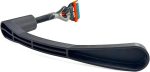 ⁦Back Razor Aid - Men - Ergonomic - Back Shaving Extension - Compact - Travel-friendly - Extended - Back Shaving Men (26 cm - Long)⁩ - الصورة ⁦2⁩