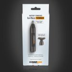 ⁦ConairMan Ear and Nose Hair Trimmer for Men, Cordless Battery-Powered Trimmer with Detail and Shaver Attachments⁩ - الصورة ⁦7⁩