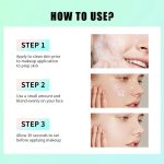 ⁦Amytis Garden Matte + Poreless Power Grip Primer - Gel-Based Moisturizing & Hydrating Face Primer For Smoothing Skin, Gripping Makeup For Women (24 ml) Green⁩ - الصورة ⁦5⁩