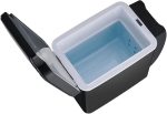⁦Avcbno Compact refrigerator 6 Liter Car Mini Refrigerator Fridge Lightweight Dual-Use Cool Heat Cooler Insulated Cooler Box Container Car Home Office Freeze⁩ - الصورة ⁦2⁩