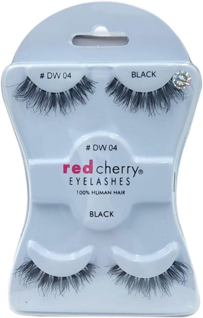 Red Cherry False Eyelashes 2-Pair, No. DW 04