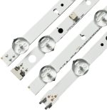 ⁦TILLOJJ 4 Pairs/set 48inch LED Backlight TV Strip For Sam/s.ung 48in 11LED For Sam/s.ung-2014SVS-48-MEGA-3228 HG48AC460KJ,UA48J50SWAC,UE48H5003⁩ - الصورة ⁦5⁩