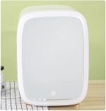 ⁦DDCVFREE Mini fridge 9L Cosmetic Refrigerator Professional Cosmetics Skin Products Refrigerated Intelligent Constant Temperature Preservation⁩ - الصورة ⁦4⁩