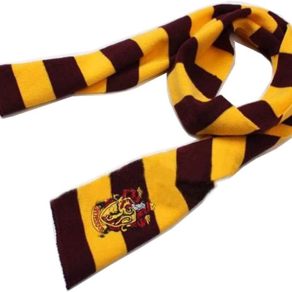 Harry Potter Scarf gryffindor Ultra Soft Knitted Fabric scarf Cosplay Costume Halloween Children's gift